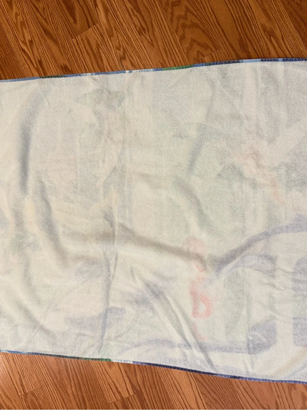 Vintage 2000s Disney Store Disney Fairies Beach Towel Tinker Bell & Friends Cott